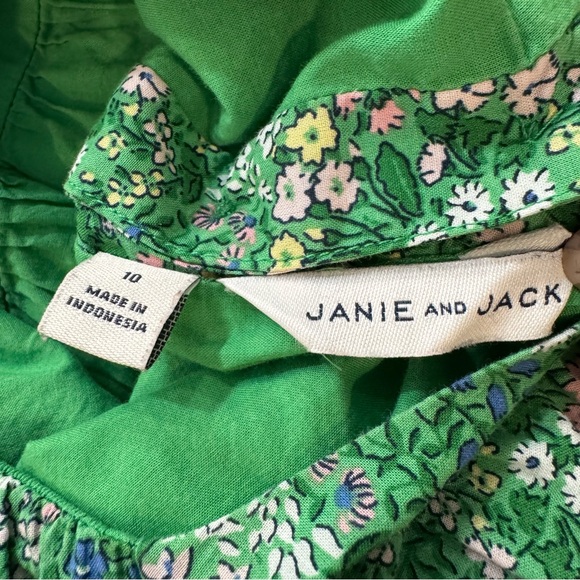 Bundle Janie & Jack Floral Girls Dress Floral Spring Summer 10 - Picture 6 of 10